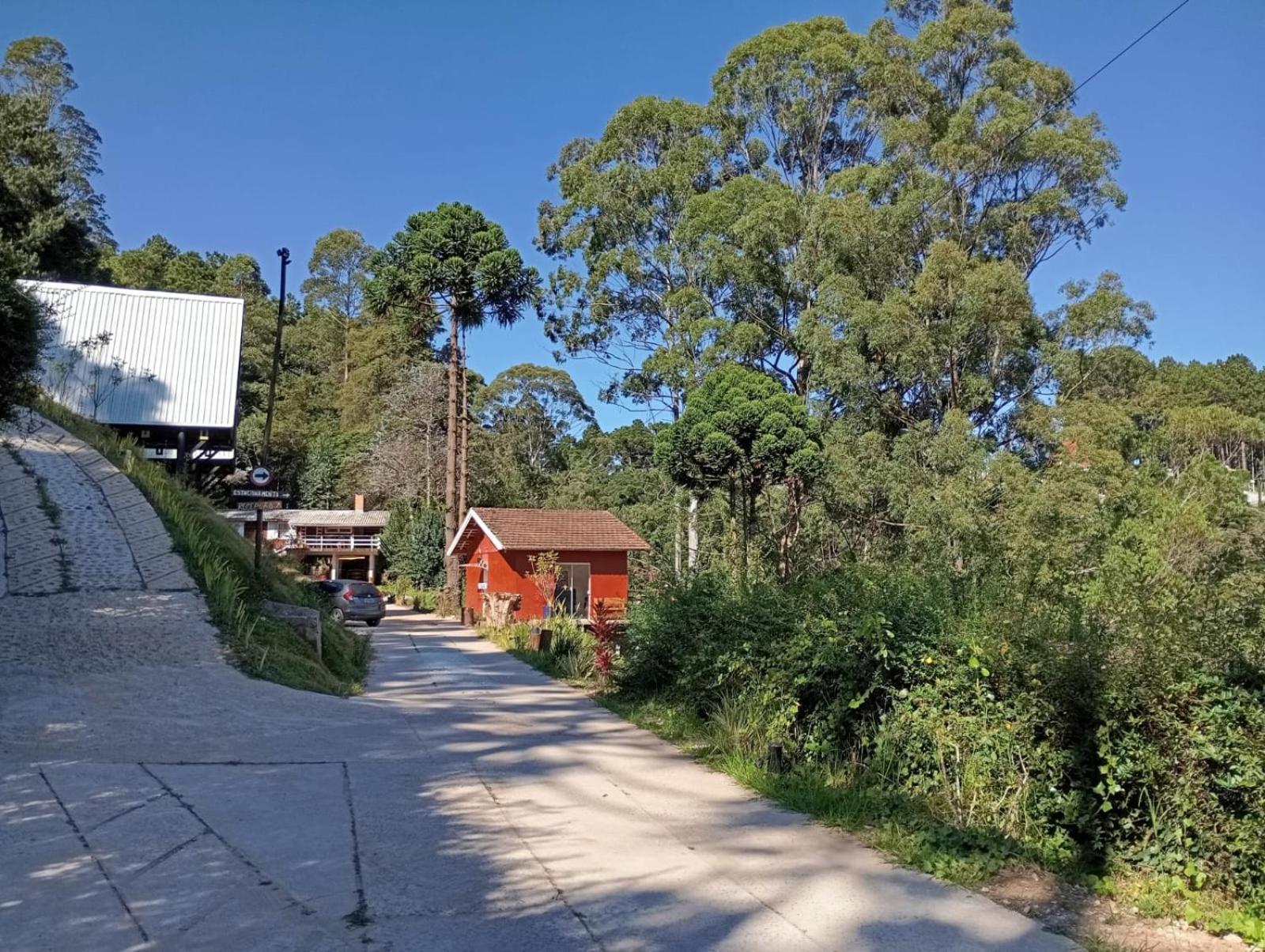 Campos do Jordão Chale De Vidro Capivariヴィラ エクステリア 写真