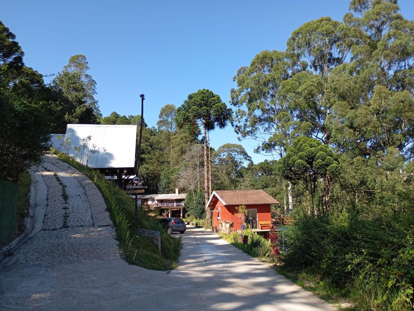 Campos do Jordão Chale De Vidro Capivariヴィラ エクステリア 写真